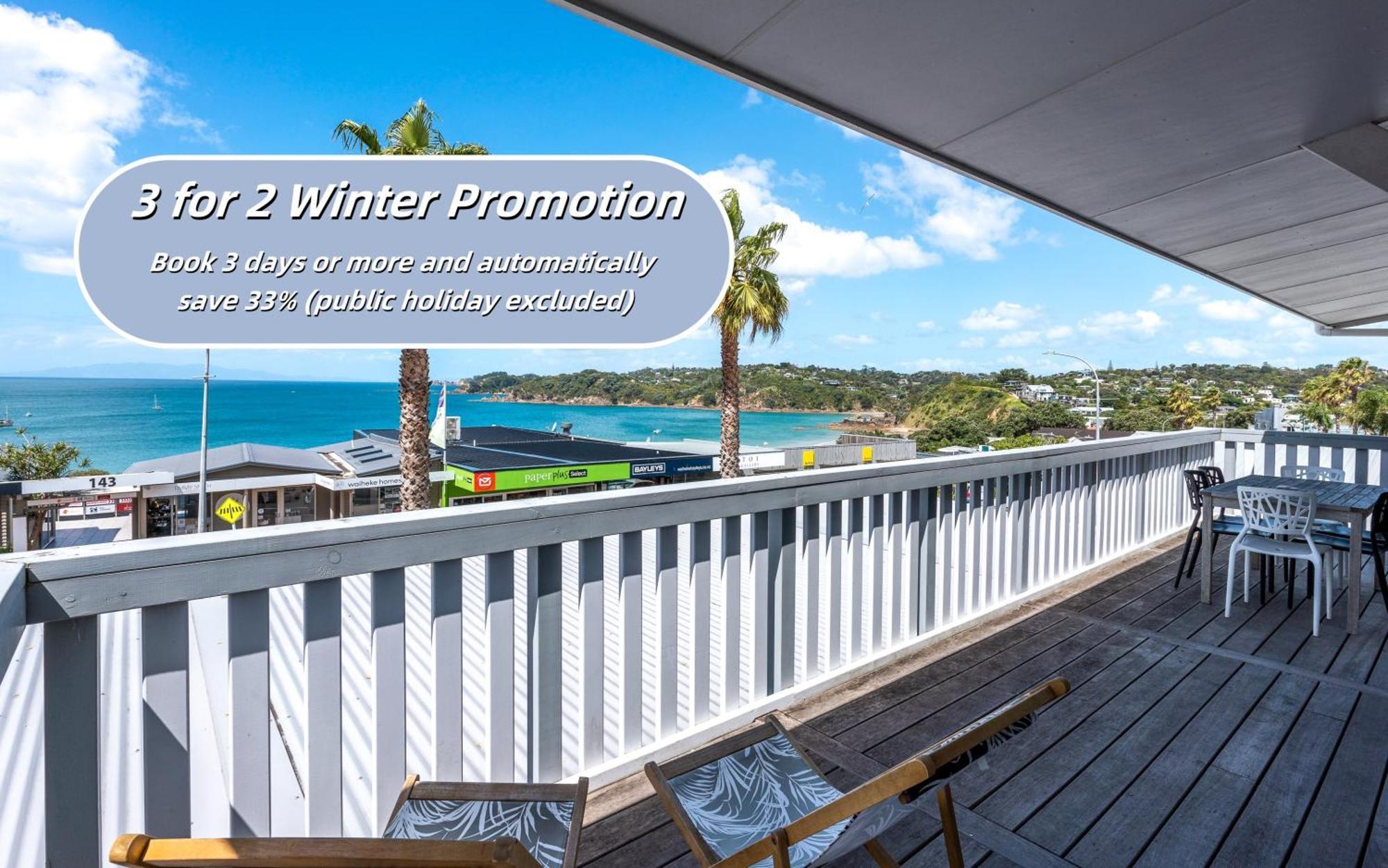 Vila The Waiheke Pad - In The Heart Of Oneroa! Exteriér fotografie